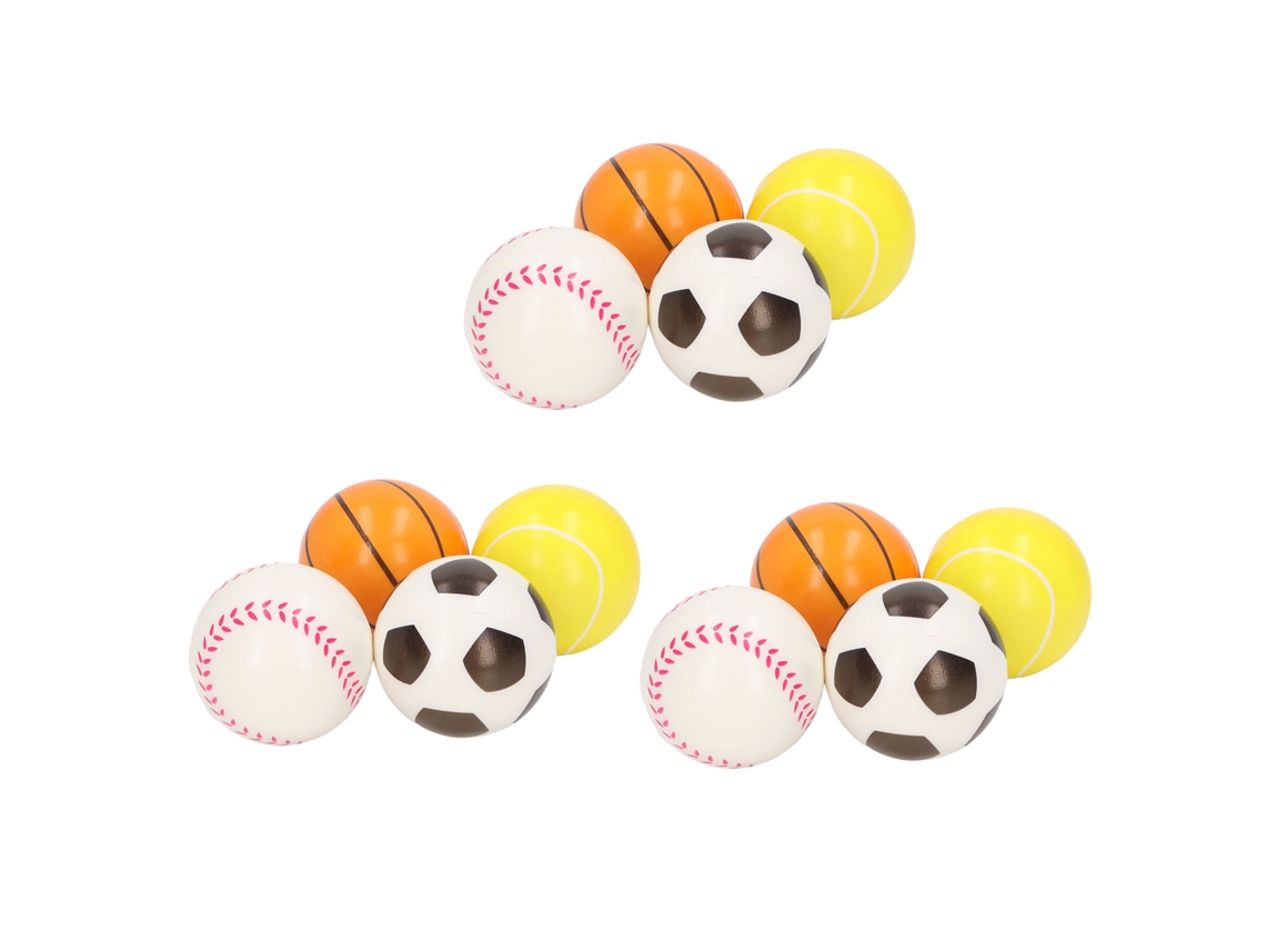 12 Pelotas Antiestrés Portátiles, Ligeras, Seguras Y Duraderas De 63 Mm Para Niños De 3 Años En Adelante.