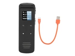 Grabadora De Voz Digital Profesional Con Reducción De Ruido Hd Y Grabación Activada Por Voz, 128 Gb, Para Clases, Reuniones Y Entrevistas.