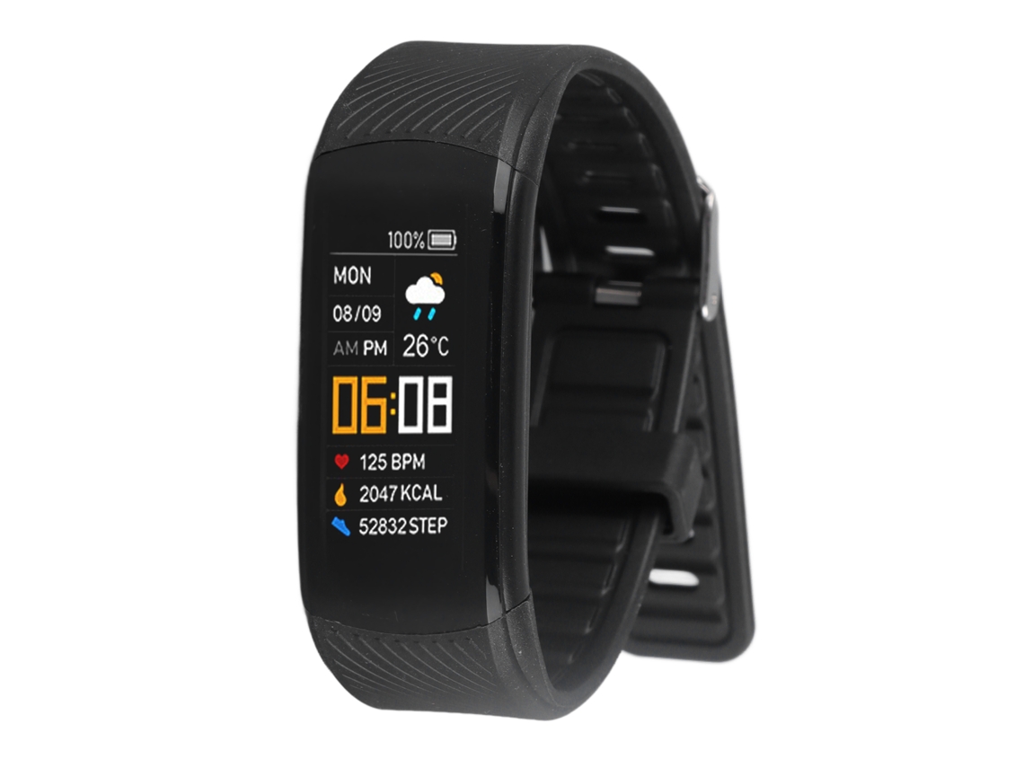Pulsera Inteligente Con Sensor De Alta Precisión, Resistente Al Agua Ip67 Y Monitor De Frecuencia Cardíaca.
