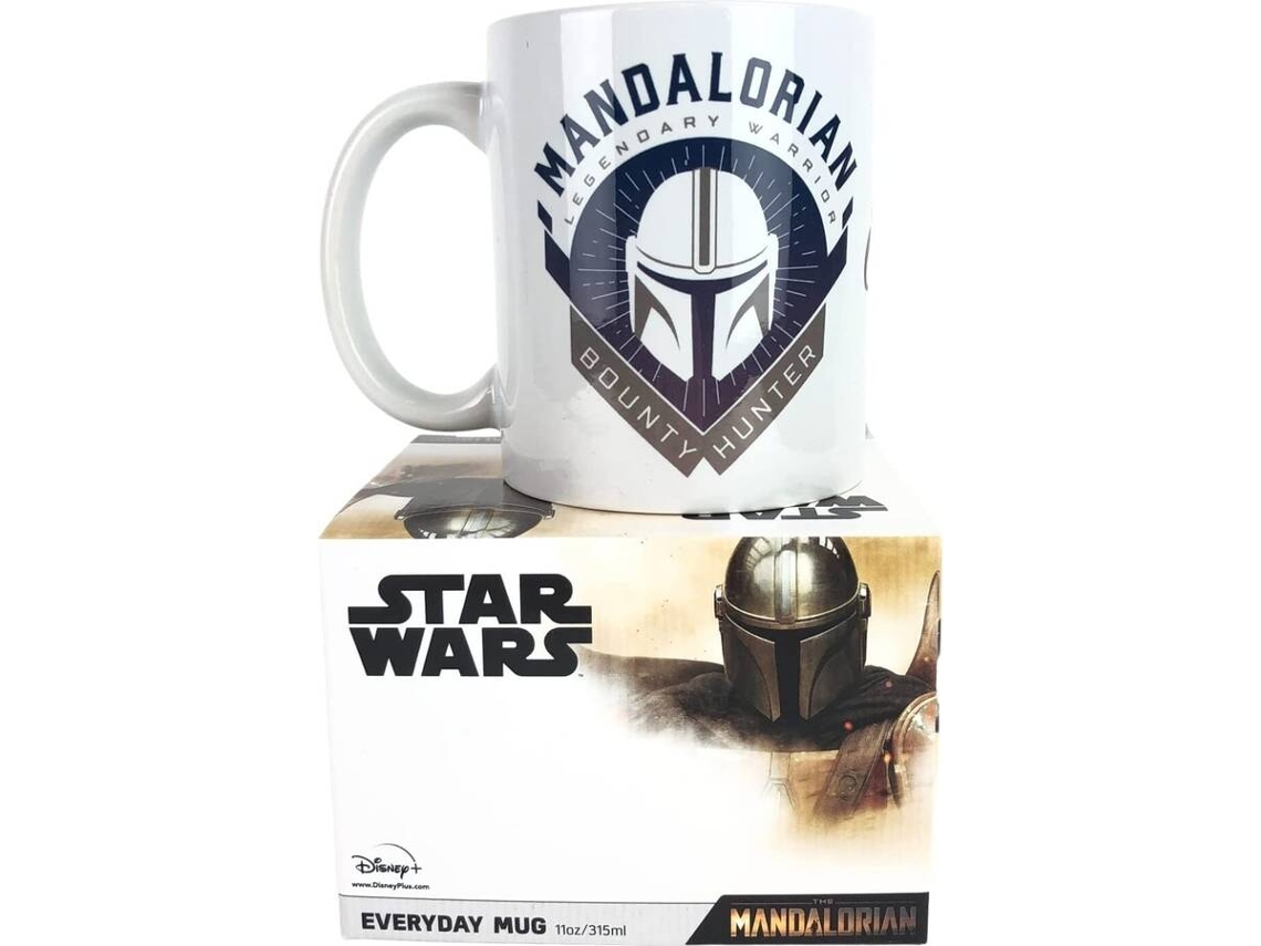 Taza PYRAMID Star Wars: The Mandalorian Bounty Hunter Cerámica (315 ml)