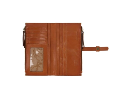 Cartera Fólio de Mujer CAMEL ACTIVE Fecho Nizza Conhaque