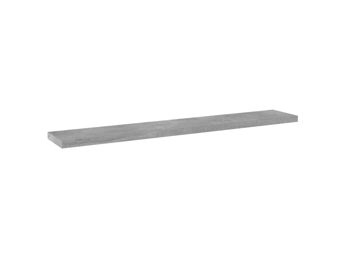 Juego de 4 Estantes Grises para Librería MAISON EXCLUSIVE Derivados de Madera