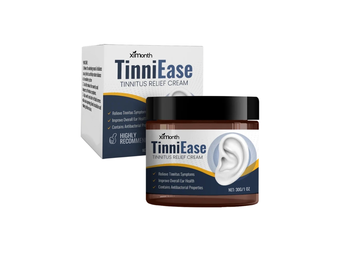 Crema para el alivio del tinnitus. Limpieza suave de los oídos. Cuidado nutritivo para el alivio del tinnitus.