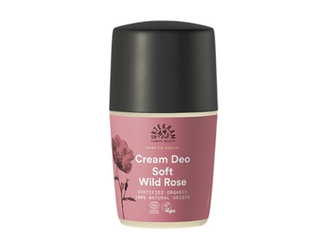 Desodorantes URTEKRAM Roll-On con Rosa Selvaje (50 ml)