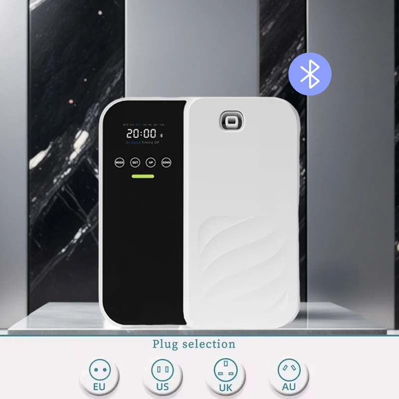 Difusor De Fragancias Eléctrico Sin Agua (bluetooth Blanco), Capacidad De 500 Ml