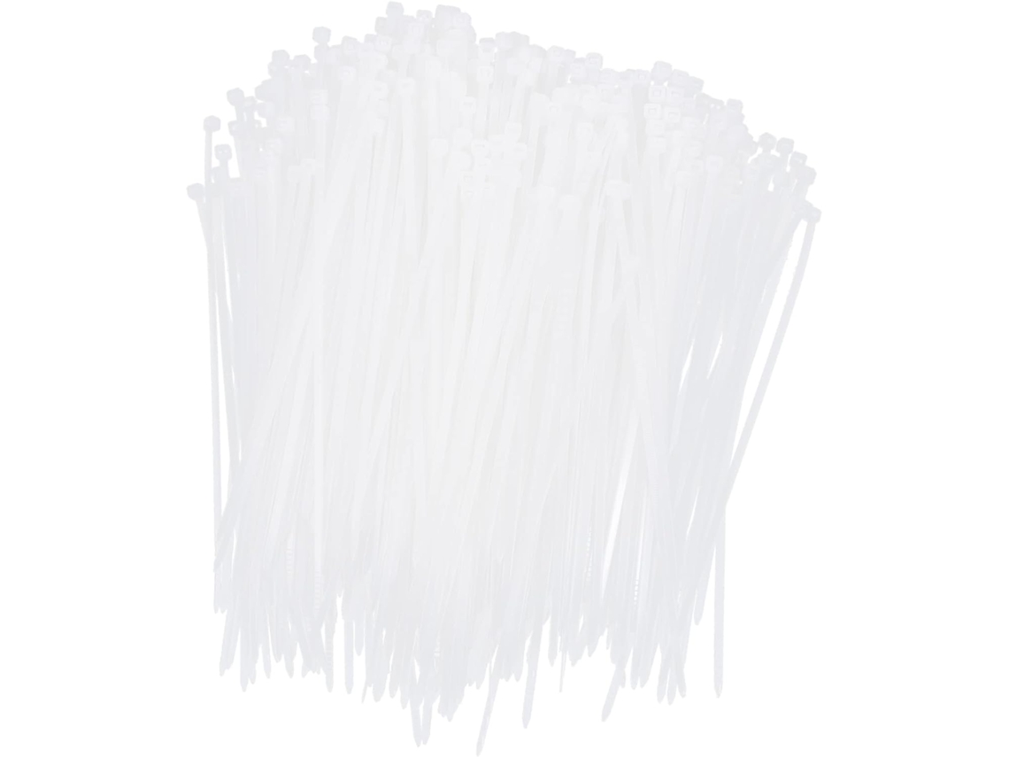 Lote De 1000 Bridas De Nailon Flexibles De Alta Resistencia Para Sujeción De Cables.