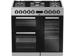 Cocina BEKO PS235315DX (139 L - Eléctrico y Gas - Inox)