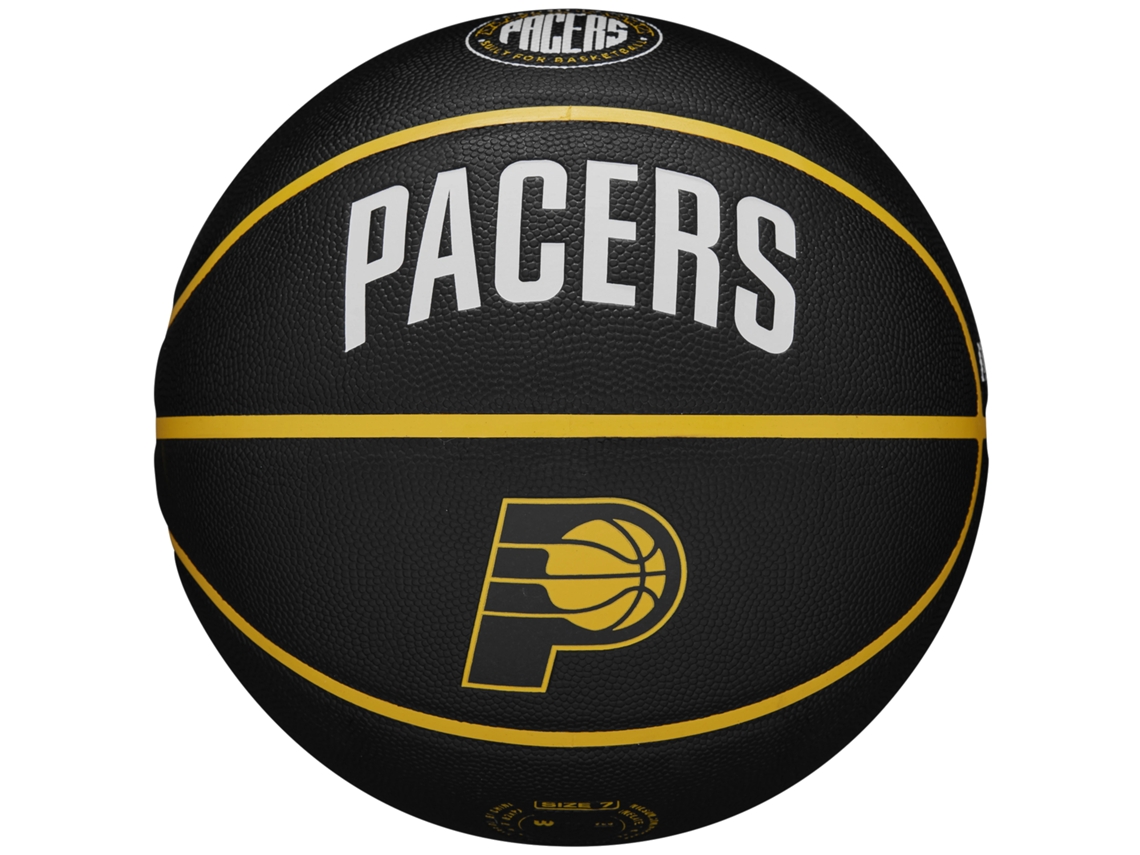 Pelotas de Baloncesto NbaTeam City Collector Indiana Pacers Ball WZ4016412ID, unisexo, pelotas de baloncesto (negro - 7 EU) WILSON