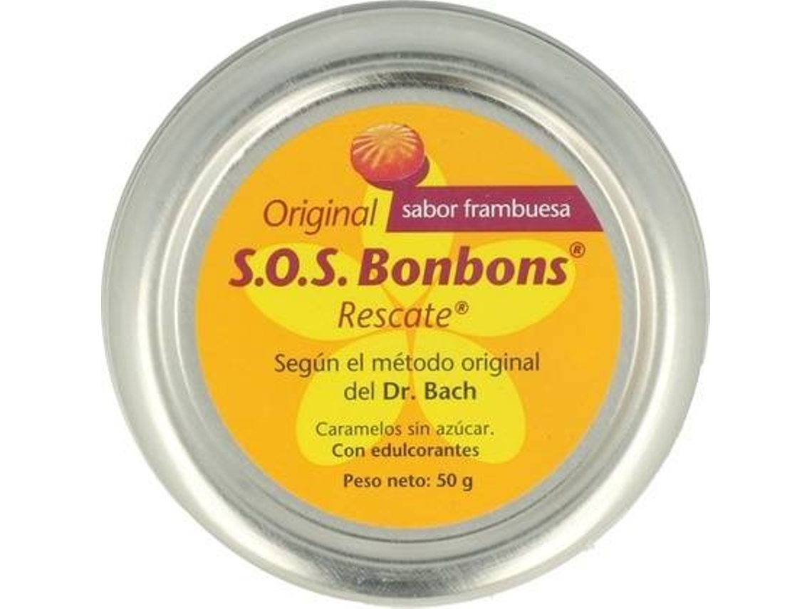 Té S.O.S BONBONS Rebuçados De Resgate (38 unidades (Framboesa))
