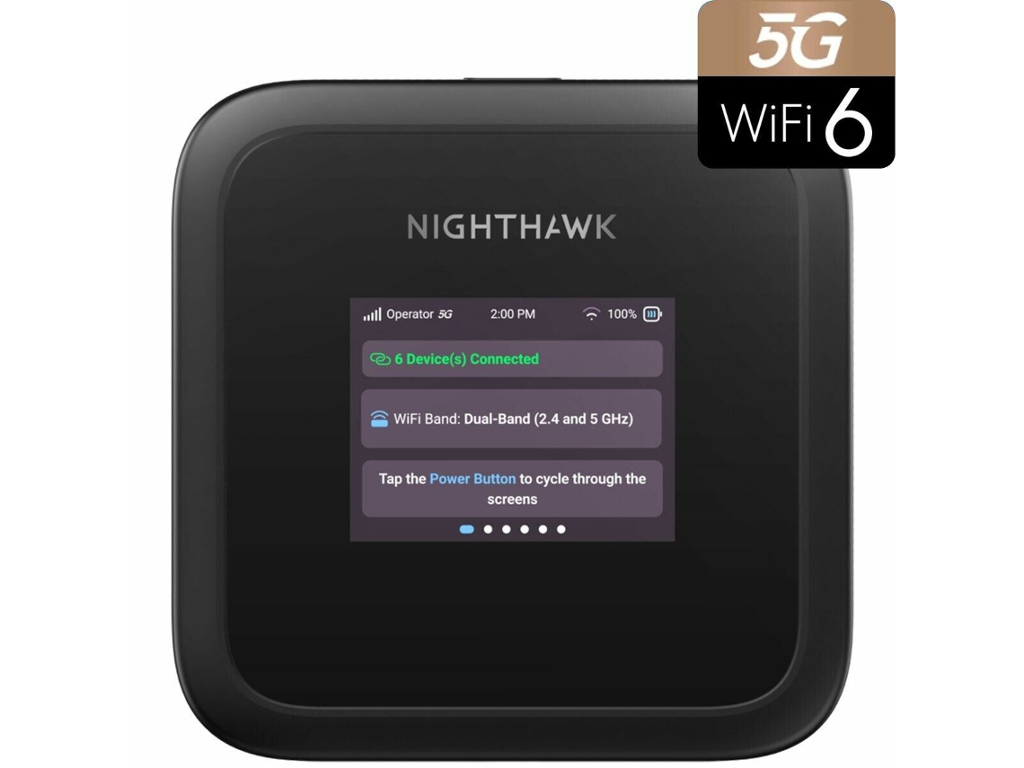 Switch Netgear Mh3150-100eus (negro - Usb-c 3.2 Gen 1 (3.1 Gen 1) - Wi-fi 6 Ghz)
