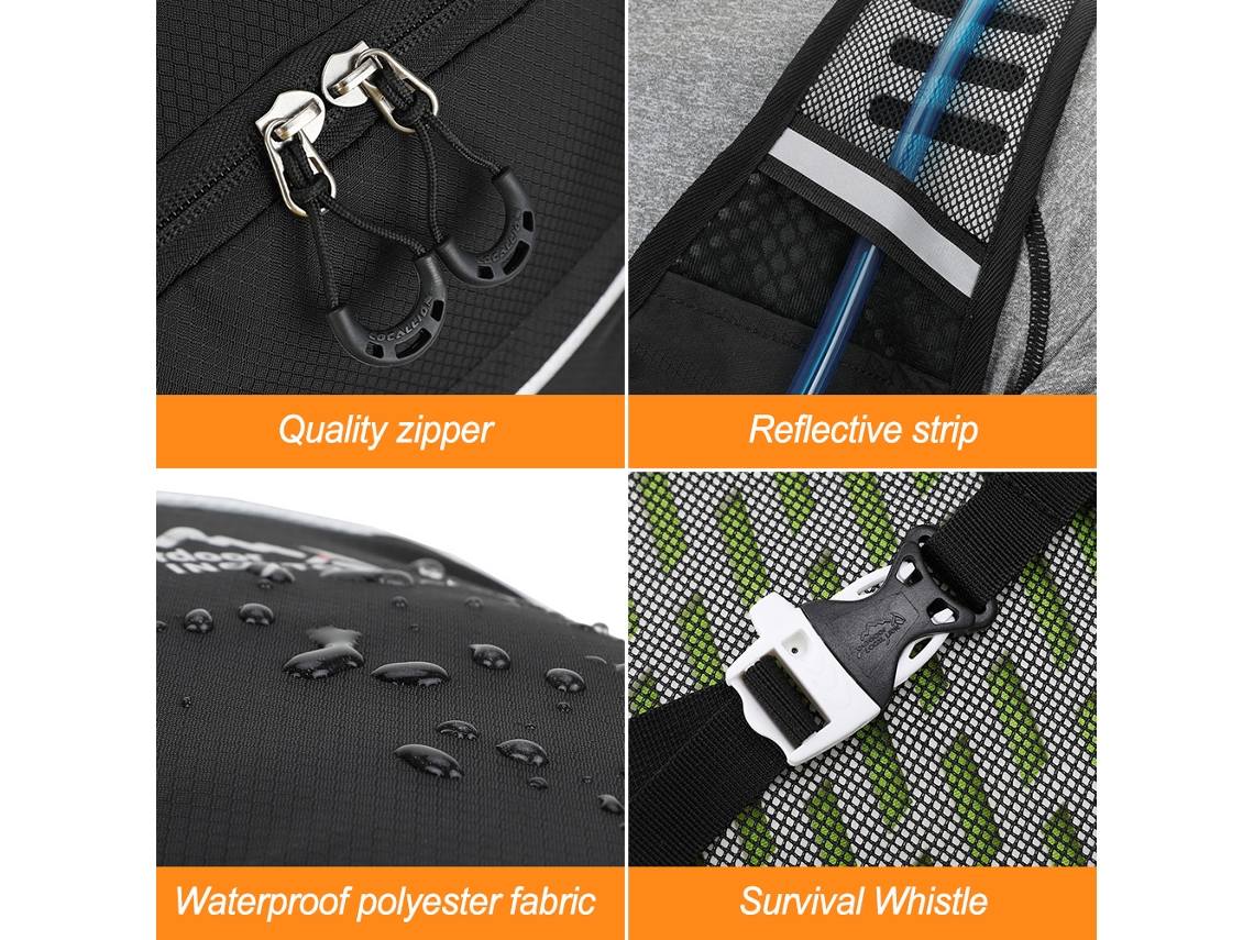Mochila De Ciclismo, Mochila Ultraligera Para Exteriores Para Correr, Andar En Bicicleta, Hacer Senderismo, Acampar Y Montar En Bicicleta.