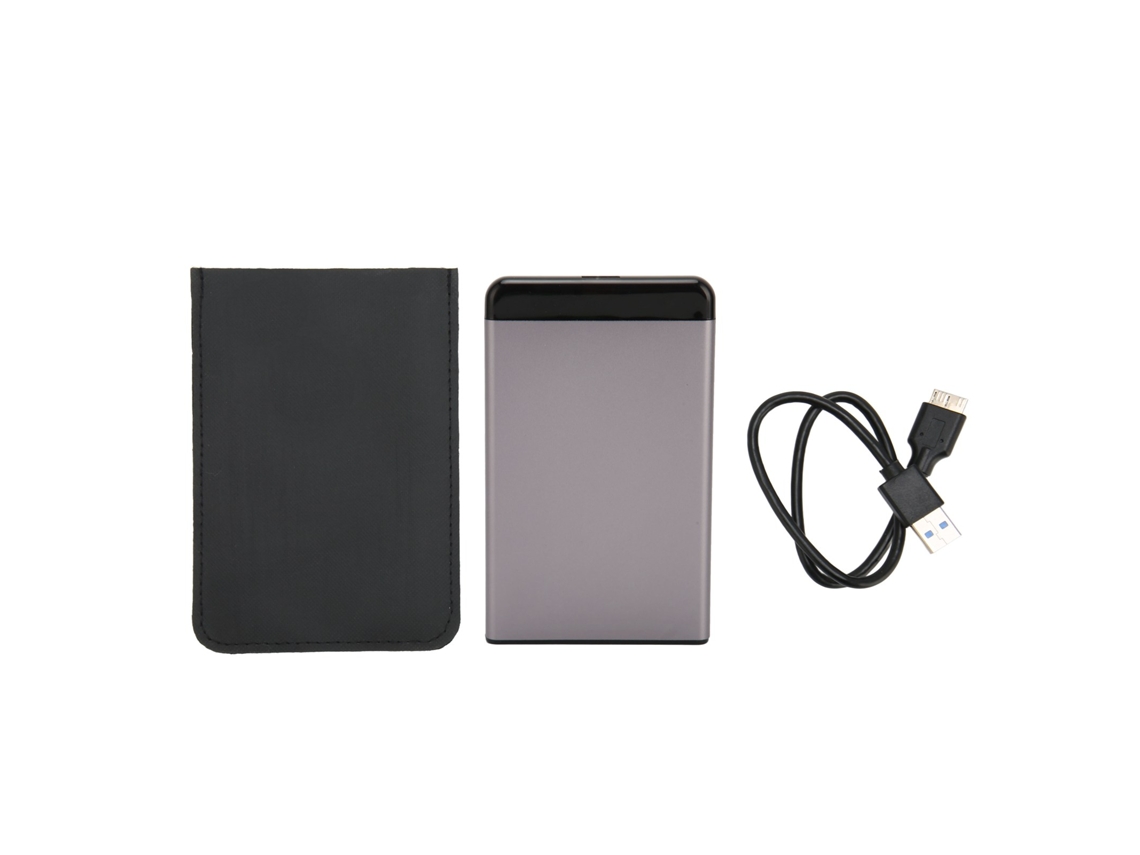 Disco Duro Externo 2.5 Pulgadas Usb3.0 5gbps Plug And Play Ultradelgado Para Ordenador Tv Teléfono Gris 160gb