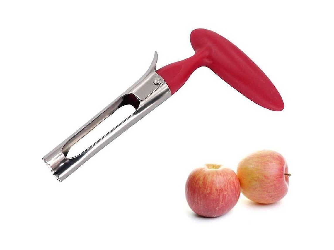 Descorazonador De Manzanas Y Peras De Acero Inoxidable 304 Con Mango Antideslizante.