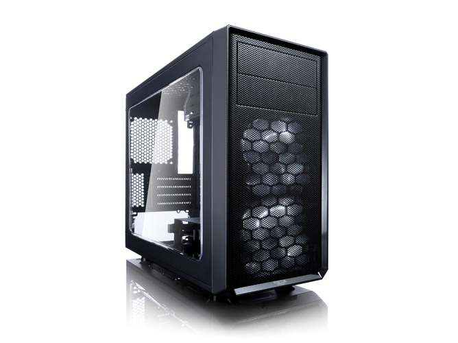Caja PC FRACTAL DESIGN Focus G Mini (Mini ATX Tower - Negro)