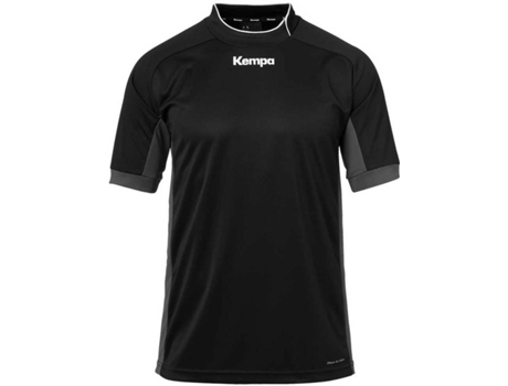 Camiseta de Hombre para Fútbol KEMPA Prime Negro (2XL)