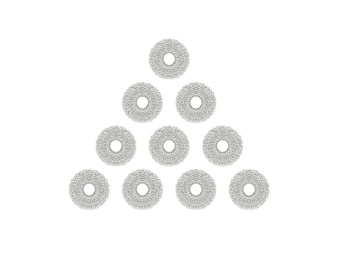 10 paños de mopa para robots aspiradores Bot L10s Ultra/ S20/ S10 Pro/ X10 Para Q B101cn