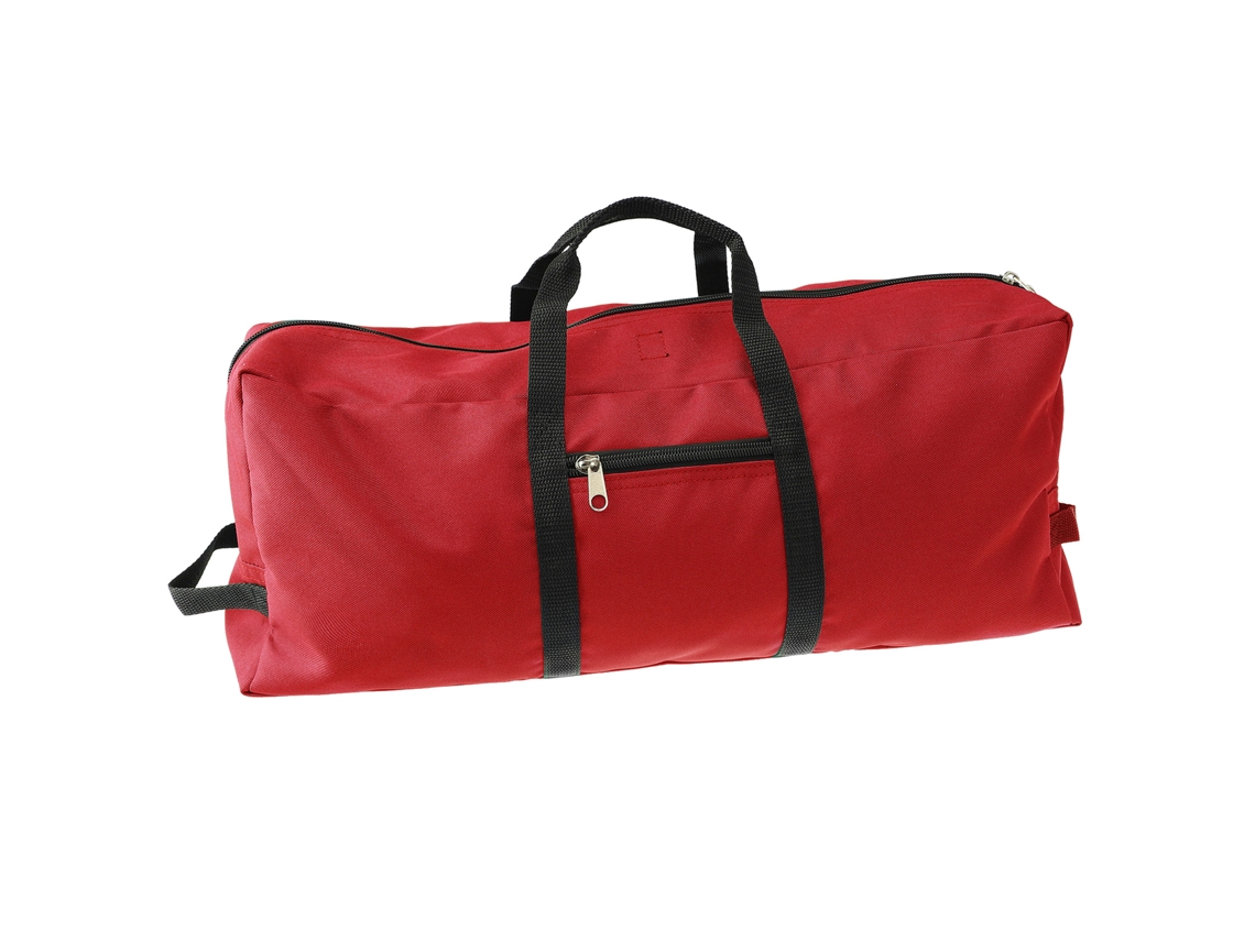 Bolsa De Almacenamiento Para Árbol De Navidad De Tela Oxford Roja 600d, 152,4 X 50,8 X 63,5 Cm.