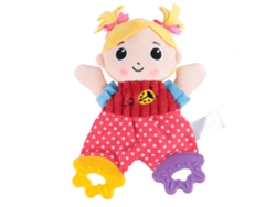 Juguete De Sonajero Suave Para Bebé Con Patrón De Dibujos Animados Lindos Toalla De Cuna Para Niñas