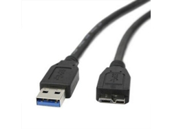 Cable Usb 3.0 Para Discos Duros Portátiles Western Digital, Seagate, Toshiba Y Samsung, 2 M, Alta Calidad.
