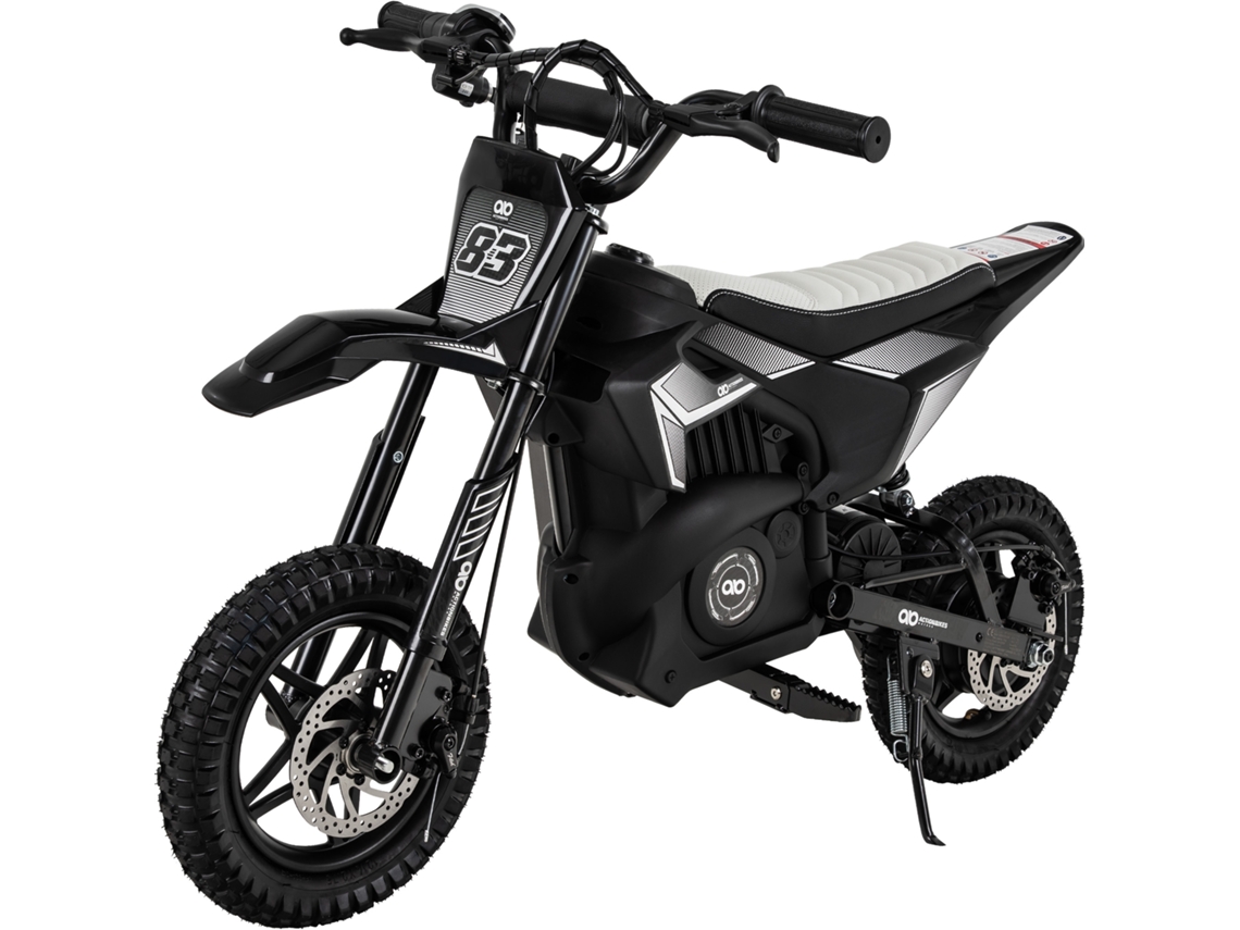 Motocicleta eléctrica infantil Crossbike Raider, con los más altos estándares de seguridad, para niños a partir de 8 años. ACTIONBIKE
