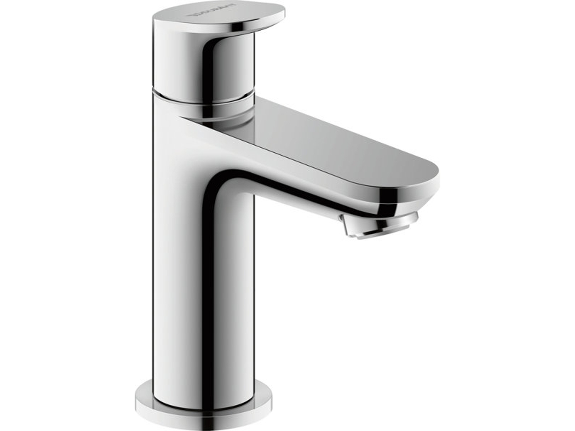 Grifo de columna DURAVIT Wave, 90 mm de proyección, sin desag&uuml,e automático, WA10800020, Color: acero inoxidable pulido