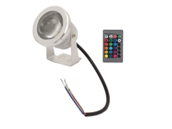 Luz LED sumergible RGB de 12 V, IP68, modelo 2026, con cambio de color, para piscinas, fuentes y resistente al agua.