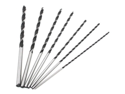 Juego De 7 Brocas Extralargas De 300 Mm Para Madera, De Acero Al Carbono Endurecido, De 4 A 12 Mm Para Taladrar.