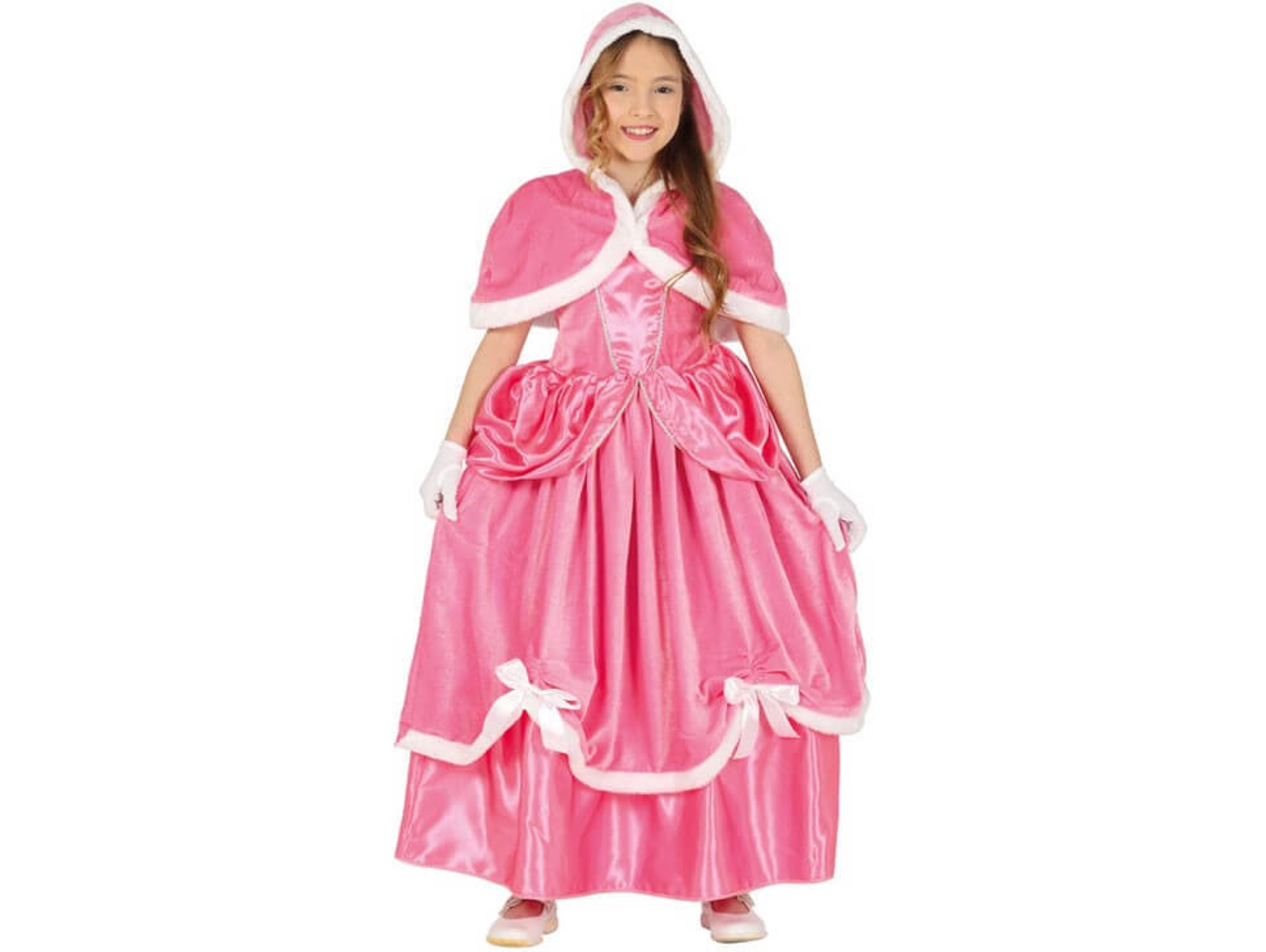 Disfraz de Niña DISFRAZZES Princesa De Cuento Rosa (Talla: 3 a 4 años)