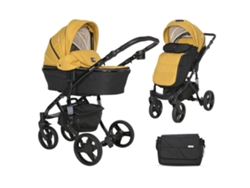 Carrito de bebé Duo RIMINI PREMIUM Lemon curry de Lorelli, hasta 15 kg