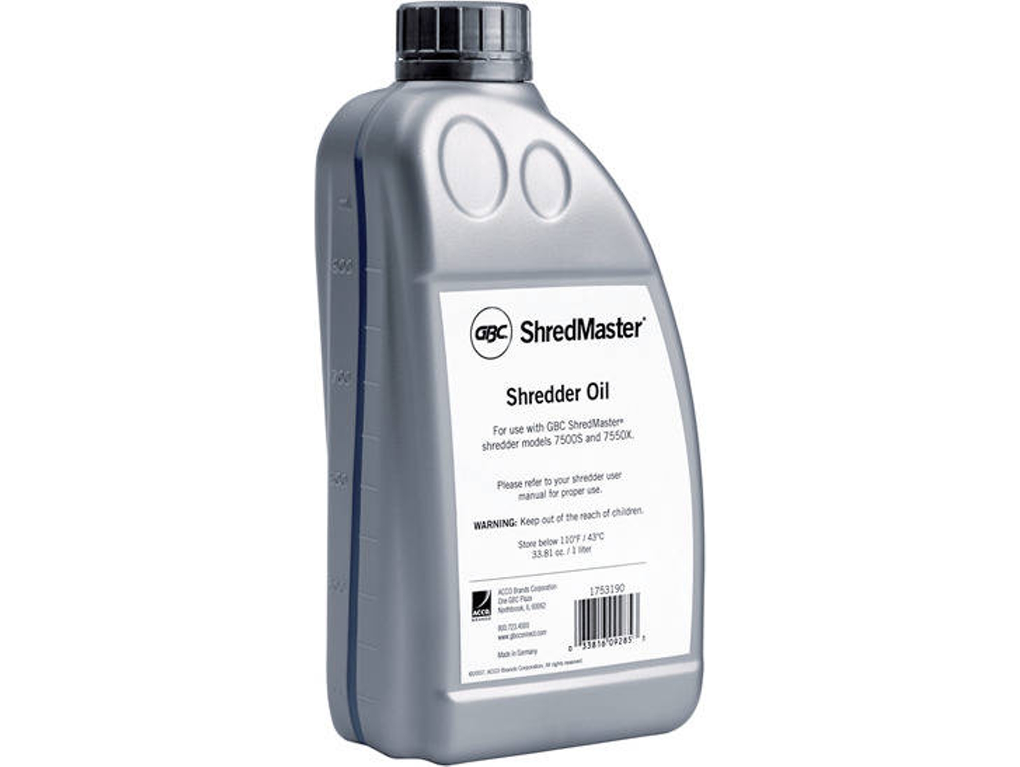 Aceite para Destructora REXEL 7500S/7550X (1 L)