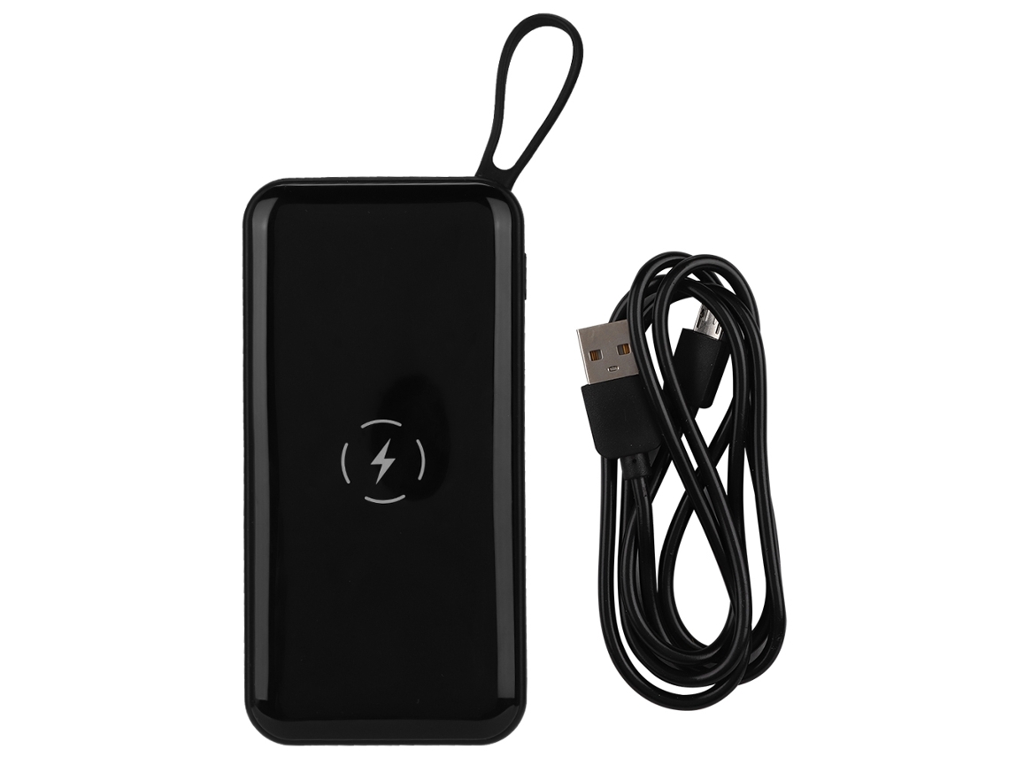 Batería Portátil (carga Inalámbrica Rápida, Doble Salida Usb) 10000mah Cg-9 Batería Portátil De Carga Inalámbrica Rápida
