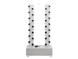 Kit de cultivo hidropónico, 56 orificios de plantación, sistema de riego automático, blanco