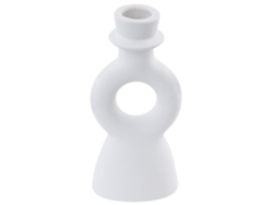 Accesorio decorativo BELIANI Sparta de Cerámica Blanco 8x6x17