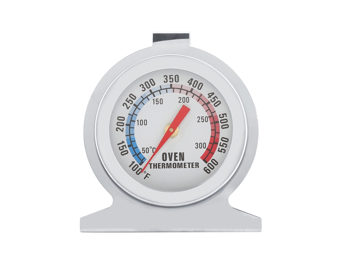 Termómetro Para Horno Con Aguja De Acero Inoxidable Para Medir La Temperatura De Alimentos Y Carnes (50-300 ℃).