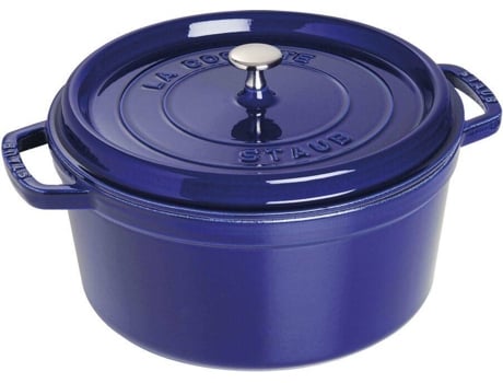 Cacerola STAUB (Azul - Hierro Fundido - 28 cm)