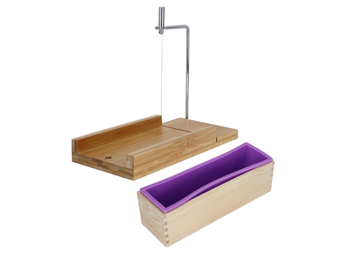 Juego de Moldes y Cortadores para Jabón, Velas y Pan Casero Accesorios de Cocina y Manualidades