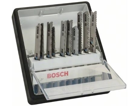 Conjunto de Láminas de Sierra de Calar BOSCH para Varios Metais Robust Line - 10 Un - Vástago T