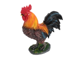 Figura de Pollo de Resina para Decoración de Jardín - Worten