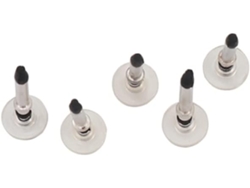 Juego de 5 puntas de disco para lápiz óptico, unidades reemplazables, cubierta de silicona de alta precisión, para tabletas y pantallas táctiles Jortmrd