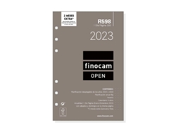 Agenda FINOCAM OPEN R598 Recambio 2023 (11,7 x 18,1 cm)