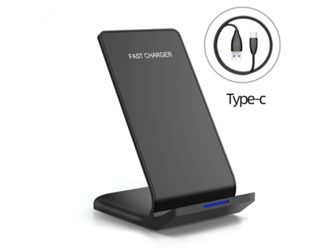 Soporte Cargador YDCY WXCD-221107-1FM (iPhone 14/13/12/11/SE/XS/XR - Samsung - 15W - Negro)
