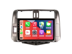 Coche Radio Android Auto Autoradio 8GB RAM 128G ROM CarPlay Navegación GPS Pantalla Táctil RoverOne para Toyota Land Cruiser Prado 150 2009 - 2013 