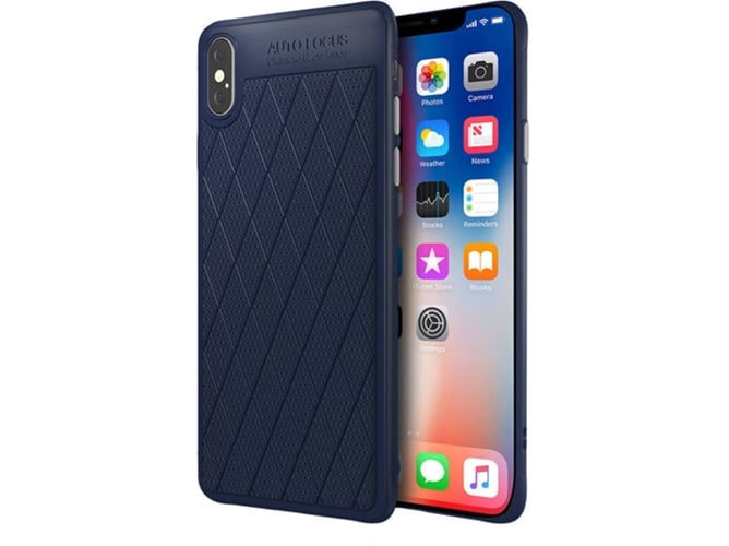 Funda iPhone XS Max WISETONY Jinuoshuma-183 Azul