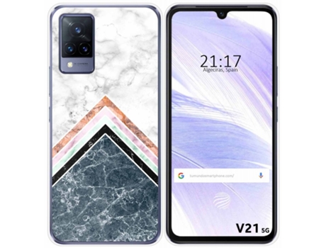 Carcasa Vivo V21 5G TUMUNDOSMARTPHONE Dibujos Multicolor