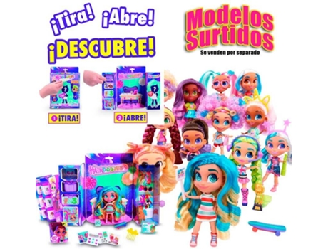 Muñeco GIOCHI-PREZIOSI Hairdorables S1 Muñecas (Edad Mínima Recomendada: 3años)