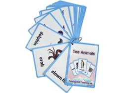 Tarjetas de vocabulario sobre animales marinos SFUSHOS