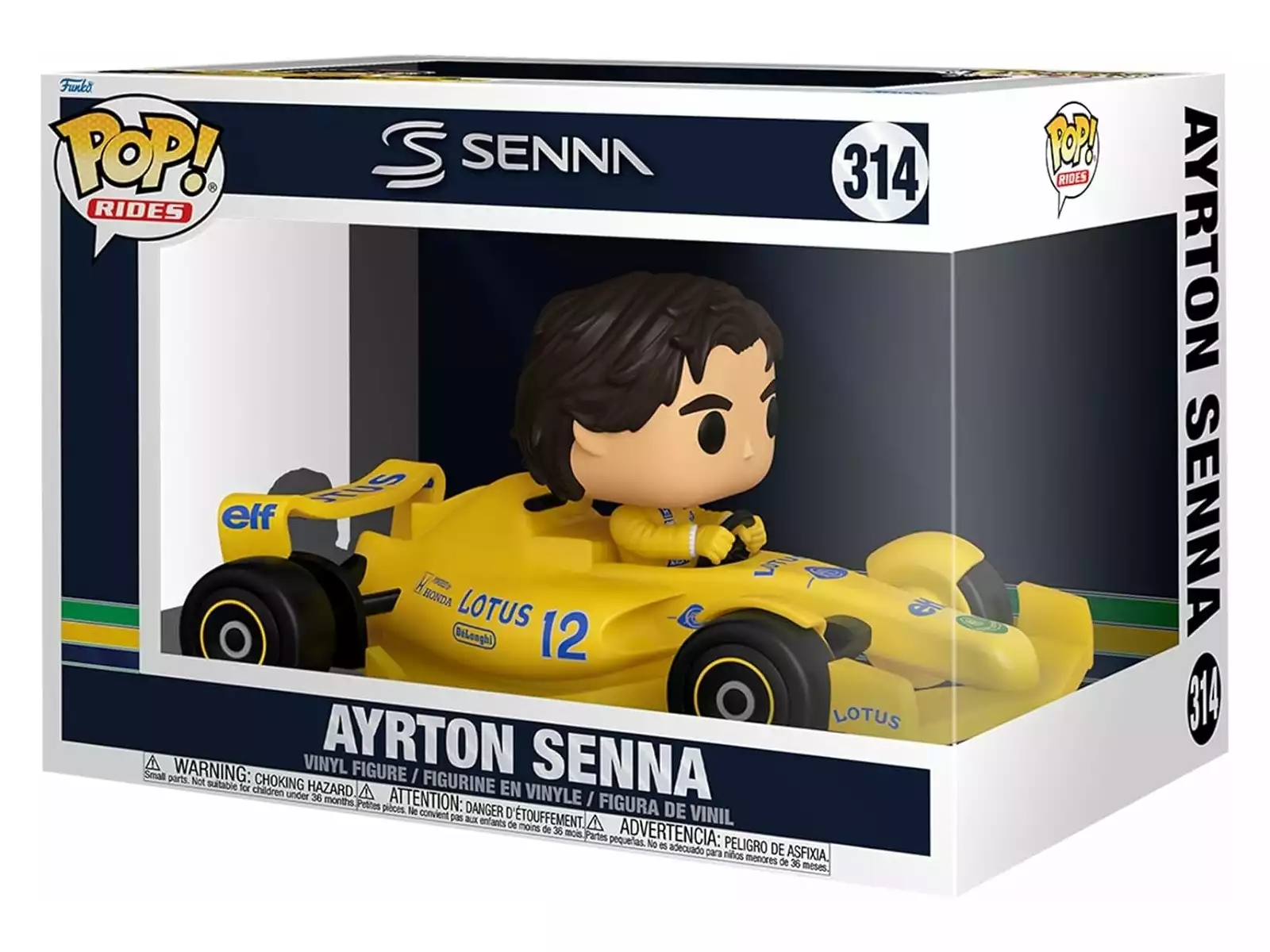 Figura FUNKO Pop! Rides Dlx: Mclaren - Ayrton Senna (Posible Chase)