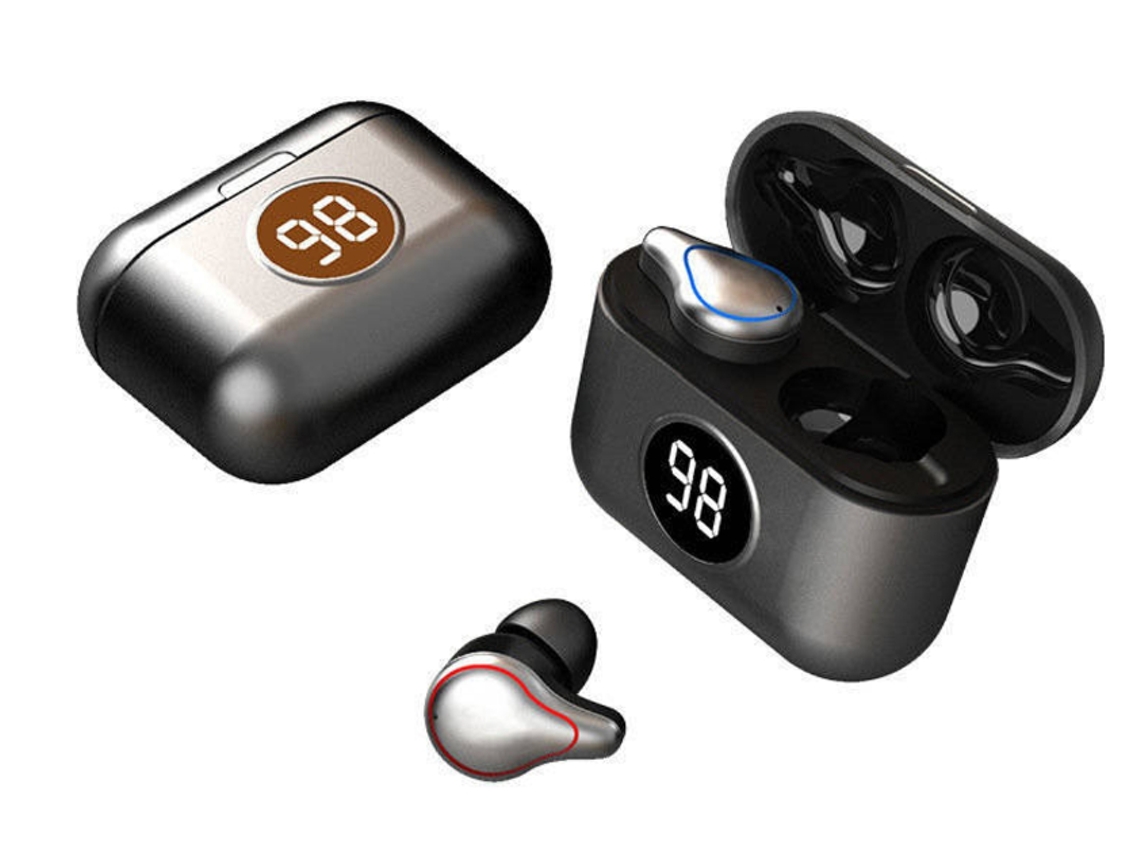 Auriculares In Ear YIZHOOD True Wireless Bluetooth Negro