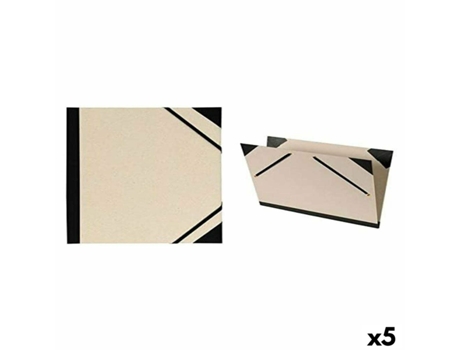 Carpeta Canson Gris Cartón A1 Dibujo (5 Unidades)
