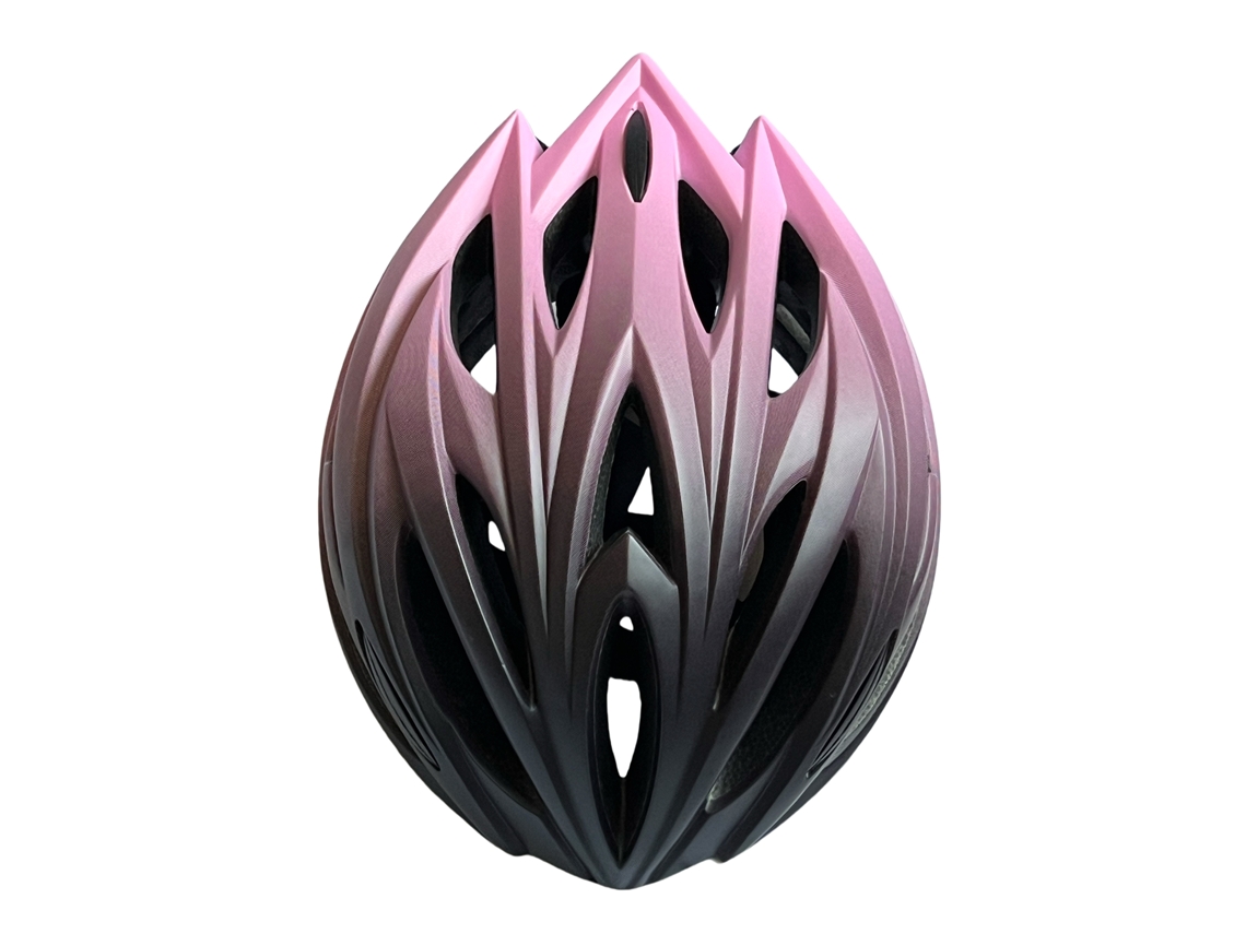 Casco De Bicicleta Ajustable Para Adultos De 52 A 61 Cm, Ligero Y Cómodo Para Ciclismo De Carretera, Monopatín Y Desplazamientos Diarios. Color Morado Degradado.